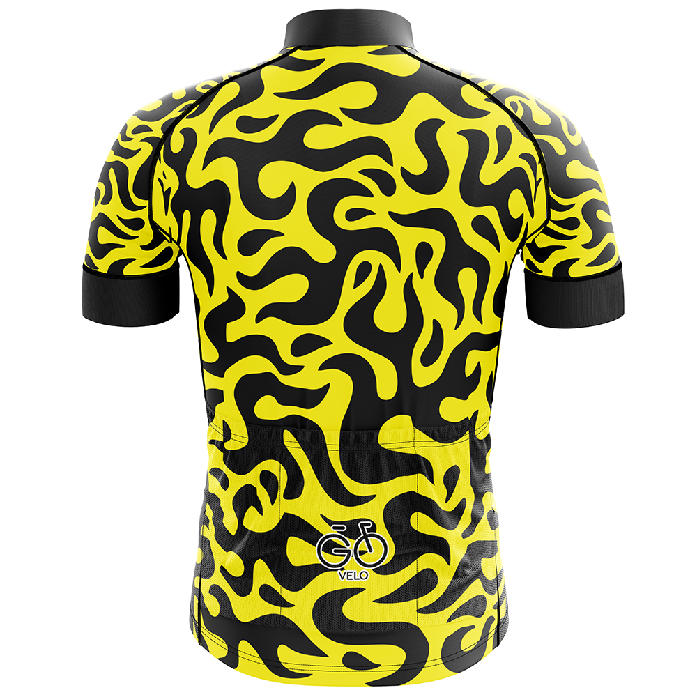 Lines Short Sleeve Cycling Jersey