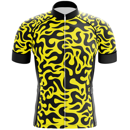 Lines Short Sleeve Cycling Jersey