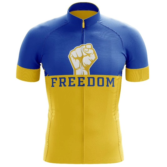 Ukraine Freedom Cycling Jersey Short Sleeve