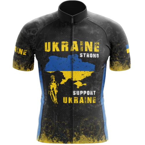 Ukraine Cycling Jersey Short Sleeve