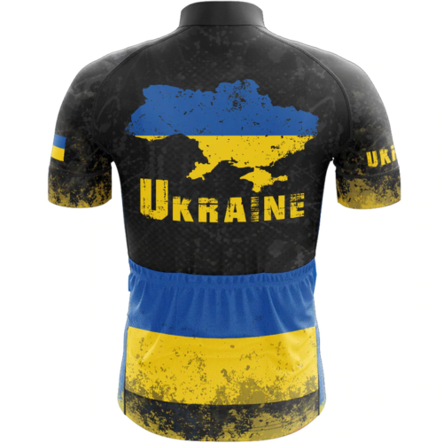Ukraine Cycling Jersey Short Sleeve