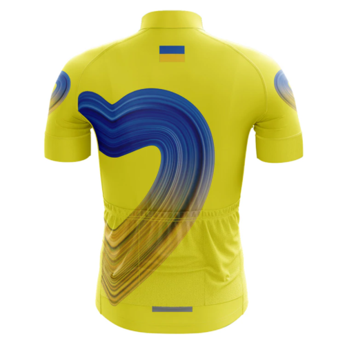 Ukraine PEACE Cycling Jersey Short Sleeve