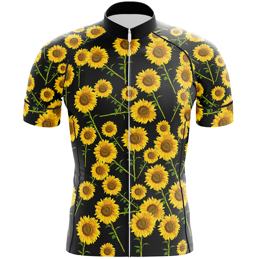 Sunflower Short Sleeve Cycling Jersey